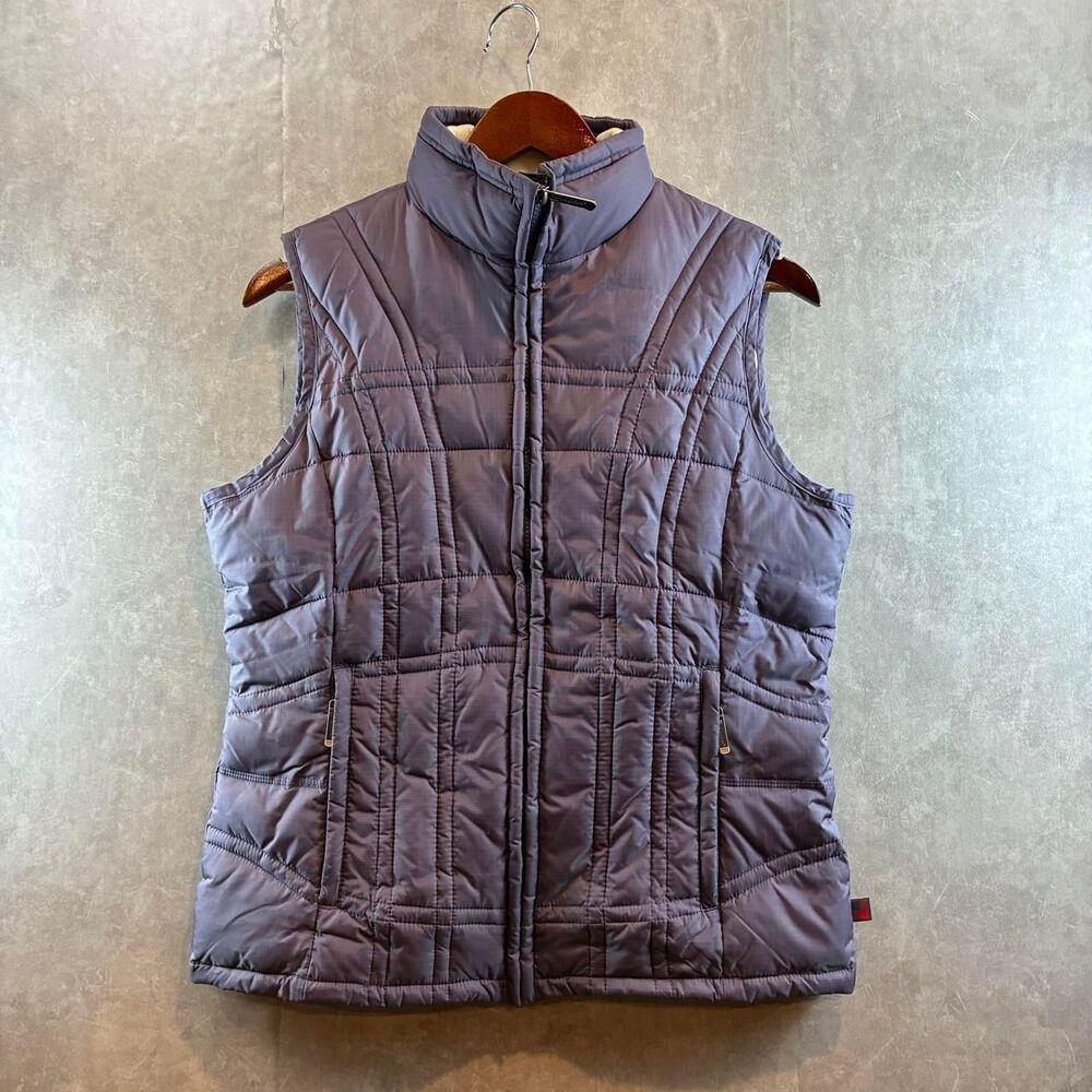 Woolrich Women's Purple and Grey Gilet